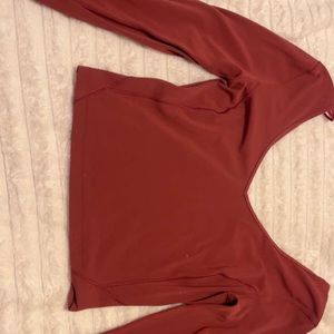v neck long sleeve lululemon shirt